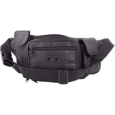 Jumbo leather bum bag